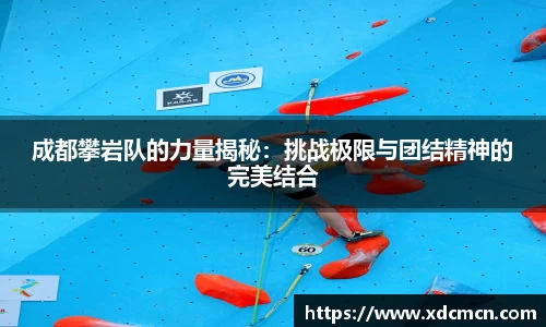 成都攀岩队的力量揭秘：挑战极限与团结精神的完美结合